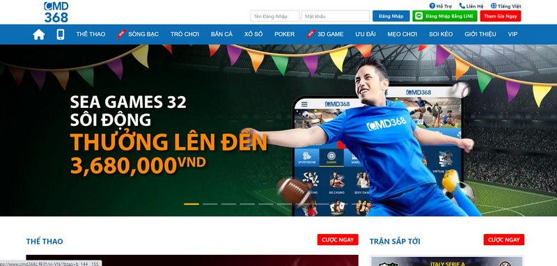CMD368 - Tìm hiểu và đánh giá nhà cái cá cược hàng đầu Việt Nam 2 Giao Diện Bắt Mắt Mang Đến Trải Nghiệm Khó Quên