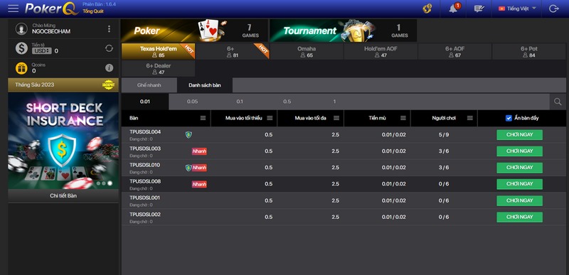 CMD368 - Tìm hiểu và đánh giá nhà cái cá cược hàng đầu Việt Nam 7 Sảnh Poker Tạo Được Ấn Tượng Với Nhiều Bet Thủ