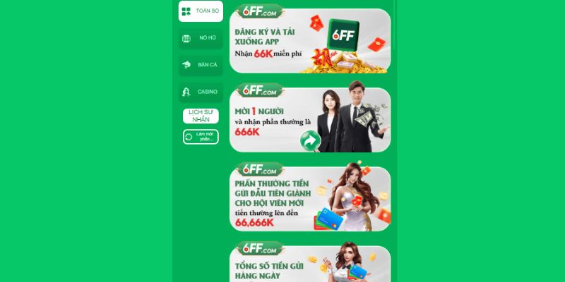 6FF - Top Nhà Cái Cá Cược Uy Tín Hàng Đầu Châu Á 7 Cập Nhật Khuyến Mãi Tại 6Ff