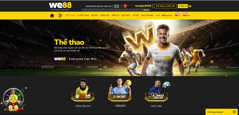 We88 - Thiên đường giải trí số 1 tại Việt Nam và Châu Á 3 Thể Thao We88 Đem Đến Cho Người Chơi Hàng Loạt Những Bộ Môn Hấp Dẫn